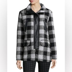 Roni River Plaid Coat